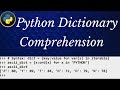 Dictionary Comprehension in Python with examples