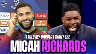 Ruben Loftus-Cheek & Micah Richards banter over their hairlines 💇‍♂️ | CBS Sports Golazo | UCL Today