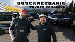 Zu Besuch bei Buschmechanik Toyota Land Cruiser - Neue Reifen - General Grabber AT2