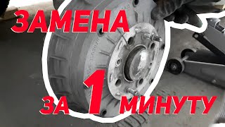 БЫСТРАЯ ЗАМЕНА ТОРМОЗНЫХ КОЛОДОК ЛАДА ГРАНТА ФЛ С АБС