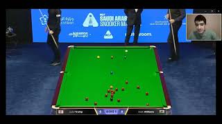 Mark Williams Vs Judd Trump 2024 Saudi Arabia Snooker Masters Part 1  حساس ترین فینال اسنوکر شروع شد