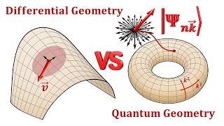 Quantum Geometry; Differential geometry meets Bloch states