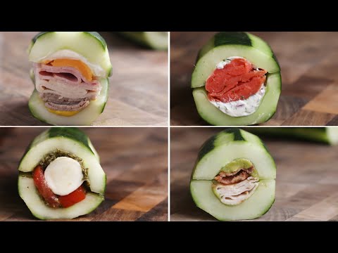 Smoked Salmon Cucumber Sub Recipe by Tasty