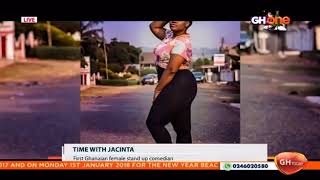 FIRST GHANAIAN FEMALE STAND UP COMEDIAN II JACINTA