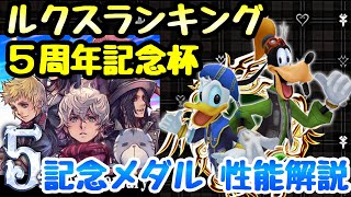 【KHUX】ルクスランキング5周年記念杯 SB++ ドナルド＆グーフィー 性能解説 キングダムハーツ ユニオンクロス ダークロード