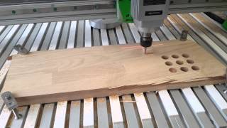 80x120 Pro 3 axis Cnc Router 30mm wood cutting.