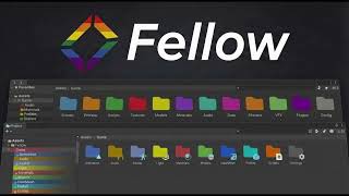Unity Fellow Folder Customizer Setup
