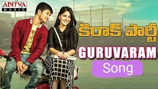 Super hit song Guruvaram from Kirrak Party movie