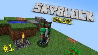 EMPIEZA NUESTRA AVENTURA DE SKYBLOCK ONLINE! #1