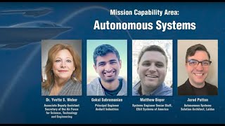 Mission Capability Area: Autonomous Systems at AFA's 2021 Air, Space \u0026 Cyber Conference