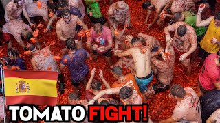 Experience Spain's Vibrant, Messy La Tomatina Festival - The Ultimate Tomato Fight!