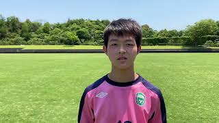 徳島県NHK杯 藍住中学校 主将インタビュー