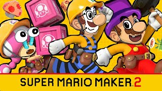 Ich werde beim SUPER MARIO MAKER 2 spielen betreut