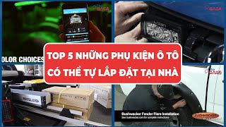 Top 5 Những Phụ Kiện Có Thể Tự Lắp Đặt Cho Ô Tô Tại Nhà | The Gara