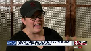 Governor Rickets Open To Stand Your Ground Bill In Nebraska