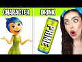 ALL INSIDE OUT 2 CHARACTERS FAVORITE DRINKS + FOODS! (FUN FACTS ABOUT INSIDE OUT 2)