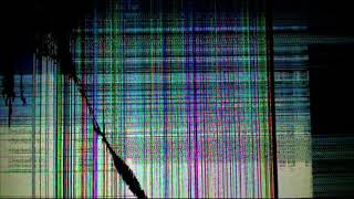 Broken TV Screen cracked effect REAL motion
