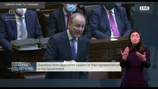 Leaders' Question - Deputy Mary-Lou McDonald. January 26th