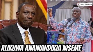 'Ruto ndiye alikuwa ananiandikia chenye nitasema ndio anifukuze!' Former DP Gachagua exposes Ruto!!