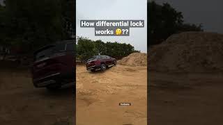 How differential lock works 🤔?? #shorts #cartips #carcare