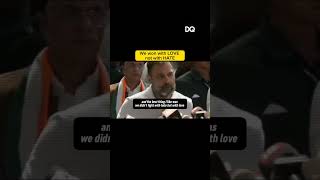 Rahul Gandhi - We won with LOVE, not with HATE.....#news #rahulgandhi #congress