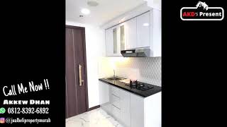 FULLY FURNIS MEWAH JUAL RUGI APARTEMEN 1BR SCIENTIA GADING SERPONG