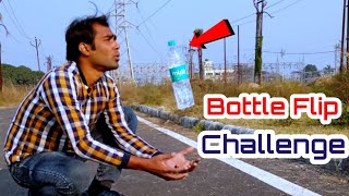 BOTTLE FLIP CHALLENGE - क्या बोतल सीधी खड़ी हो पाएगी? | BOTTLE FLIP EXPERIMENT | ONE MORE EXPERIMENT