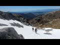 spring on mount arthur. new zealand