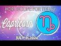 Capricorn ♑️ 😲🙏 EXCELLENT DAY FOR YOU ✅ ✅ CAPRICORN horoscope for today JULY 31 2024 ♑️ CAPRICORN