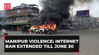 Manipur violence: Internet ban extended till June 30 in north-eastern state