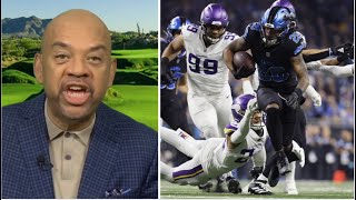 Pardon The Interruption | Wilbon reacts to Lions blowout Vikings to clinch history NFC No.1 seed