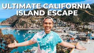 TRAVELING TO A EUROPEAN-LIKE ISLAND IN CALIFORNIA (Catalina Island First Impressions) // Nat and Max