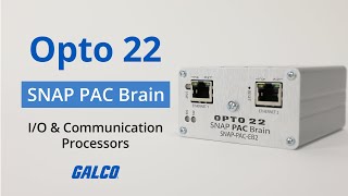 Opto 22 SNAP PAC Brain I/O \u0026 Network Communication Processors