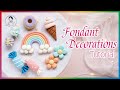 Fondant Tutorial for Beginners｜Fondant Candy, Donut, Gift Box, Flower, Rainbow and Ice Cream｜翻糖装饰