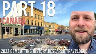 Adventuring through Canada, Faceting Class and Gem Show - 2022 Gemcutting History Vlog #18