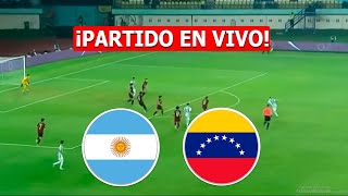 ARGENTINA vs VENEZUELA EN VIVO 🔴 EN VIVO PREOLIMPICO SUB 23 ⚽️