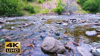 4K Calming Relaxation Caribou Creek Visual ASMR Stereo Audio | NueVue UHD | Duluth, Minnesota