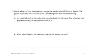Final Exam Review Problem 21