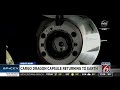 spacex cargo capsule undocks from iss