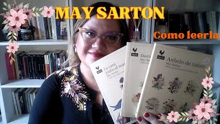 MAY SARTON 🌻 El orden para leer sus memorias 🌸 | Compañía Lectora