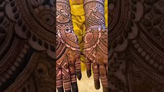Beautiful✨😍 bridal mehandi design #shorts #bridalmehndi #henna #viralvideo