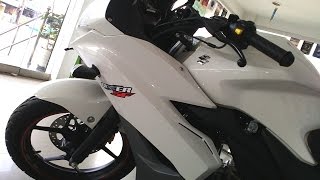 Suzuki gixxer sf 150 new model white color edition | At showroom | More On Description