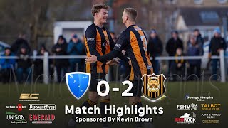 Muirkirk 0-2 Auchinleck Talbot | WOSFL Cup Quarter Final | 22/02/25