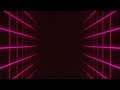 vj loop retro minimal 80s synthwave grid background with vhs damaged texture