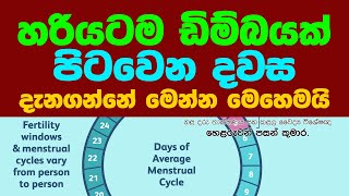 හරියටම ඩිම්බයක් පිටවෙන දවස දැනගන්නේ මෙන්න මෙහෙමයි || විශේෂඥ වෛද්‍ය හෙළරුවන් පසන් කුමාර