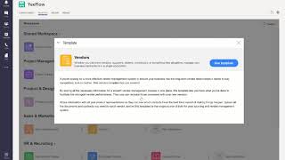 Create Application with Yeeflow