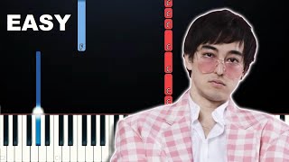 Joji - 1AM FREESTYLE (EASY Beginner Piano Tutorial)