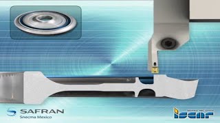 ISCAR INDUSTREALIZE -  Aerospace- Blisk Inconel - Rough Face Grooving