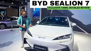 மிரட்டும் அசுரன் BYD SEALION 7 வந்தாச்சு!! First Tamil Exclusive Review #byd #firstvlog #tamil