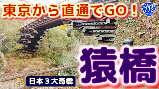 🔥【日本３大奇橋】猿橋に行ってきた